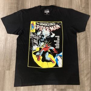 Marvel Comics “The Amazing Spider-Man” Black Cat X-Large Short Sleeve T-Shirt